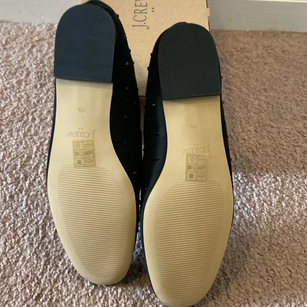 J.Crew Rhinestone Mary Jane Flats - Picture 5 of 8